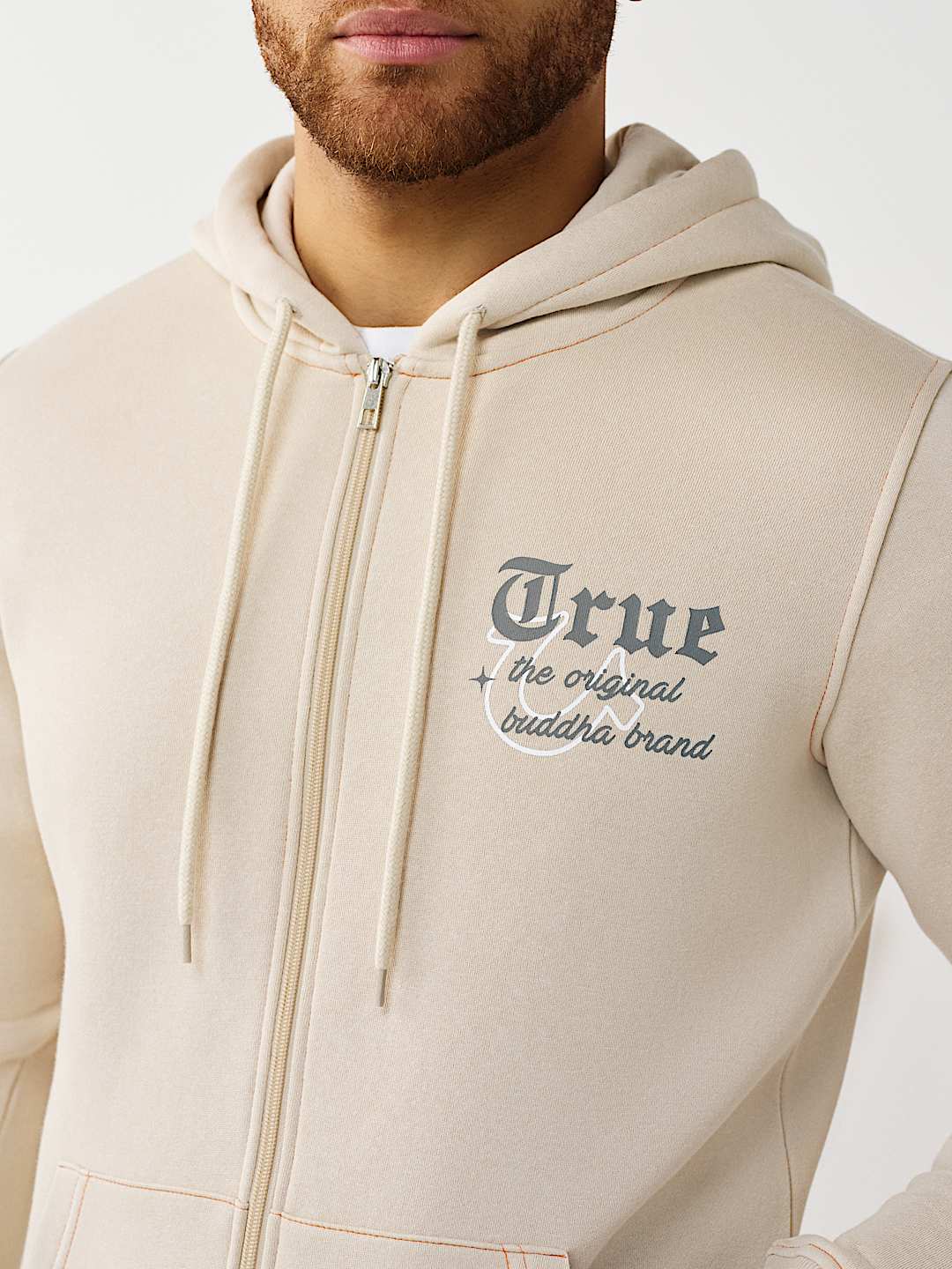 MULTI-LOGO APPLIQU&Eacute; ZIP HOODIE, image 4
