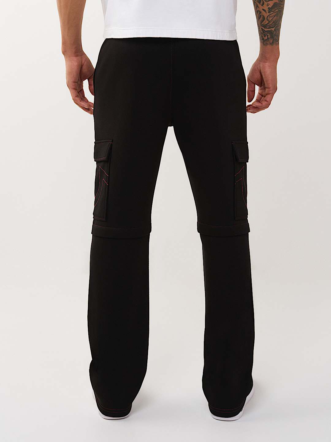 LOGO CARGO STRAIGHT LEG SWEATPANT, image 5