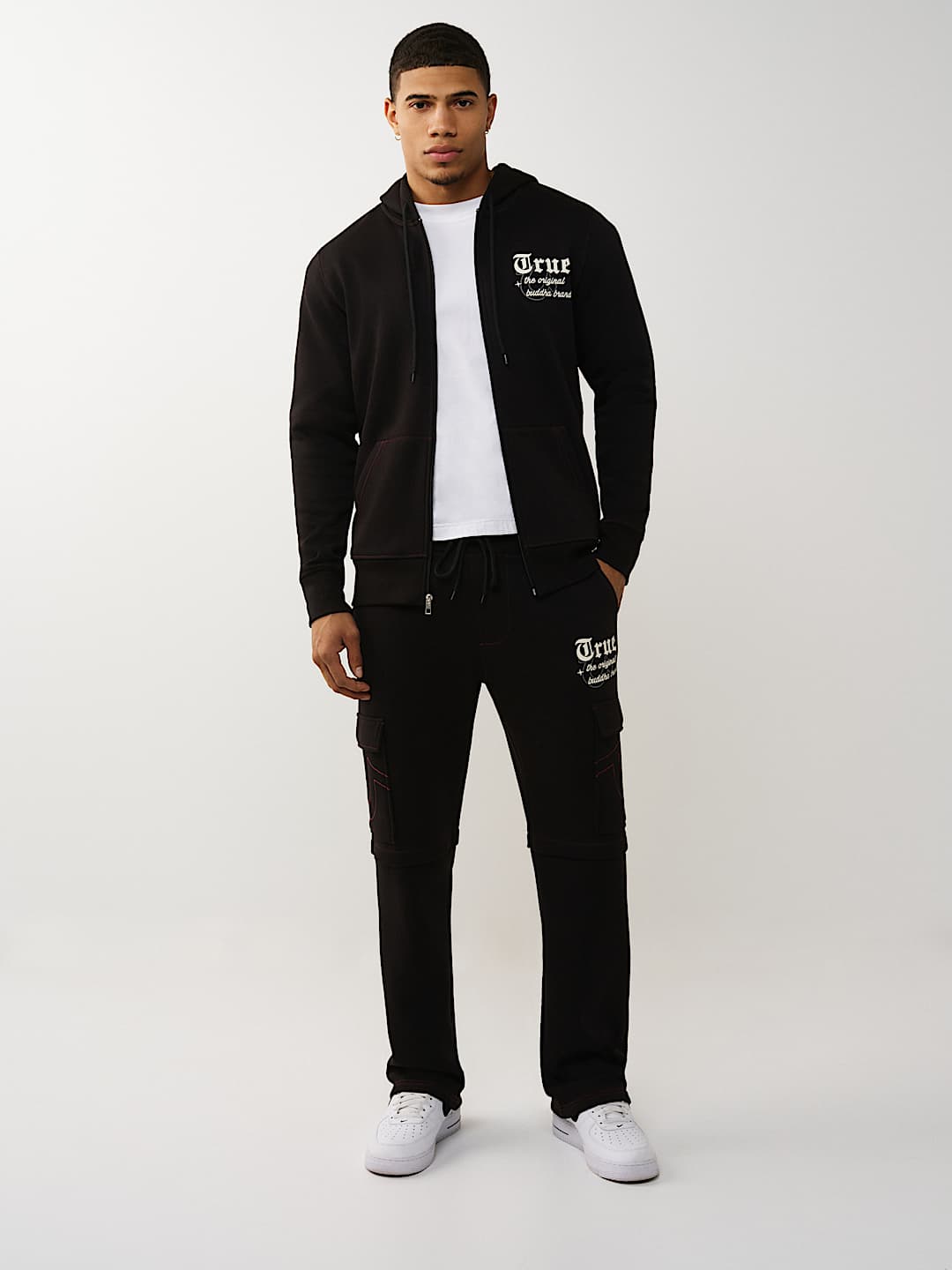 LOGO CARGO STRAIGHT LEG SWEATPANT, image 6