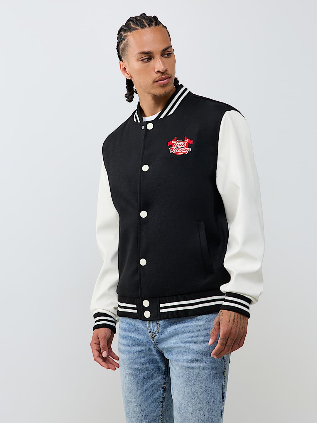 HORSESHOE WOOL VARSITY JACKET