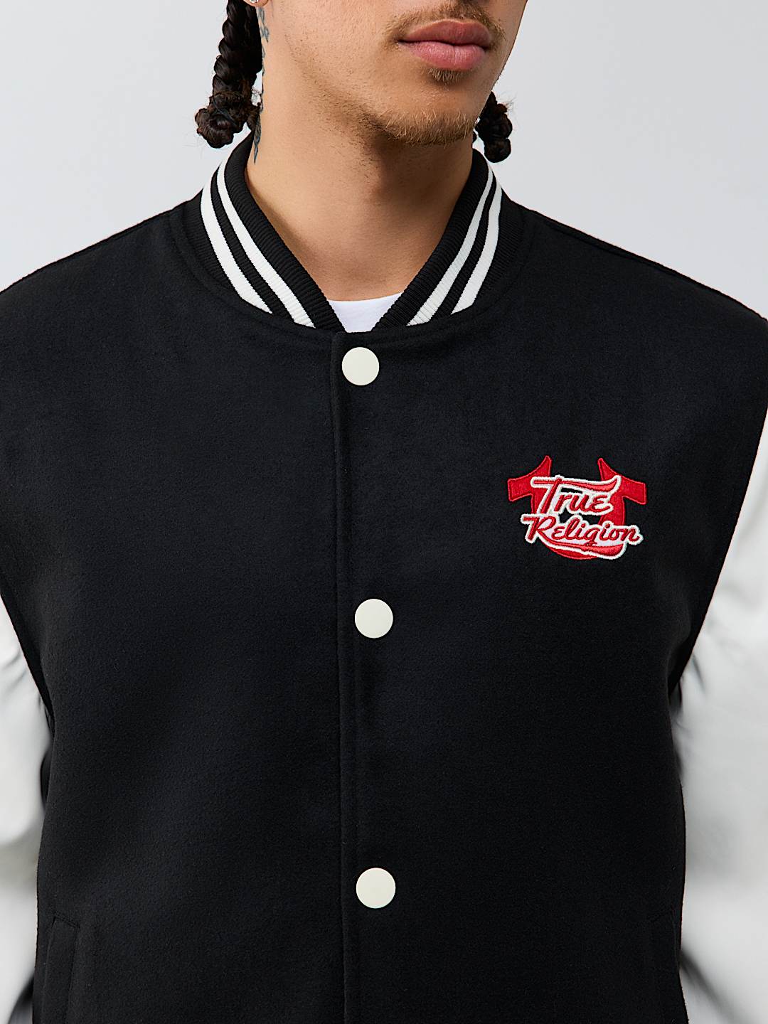 HORSESHOE WOOL VARSITY JACKET