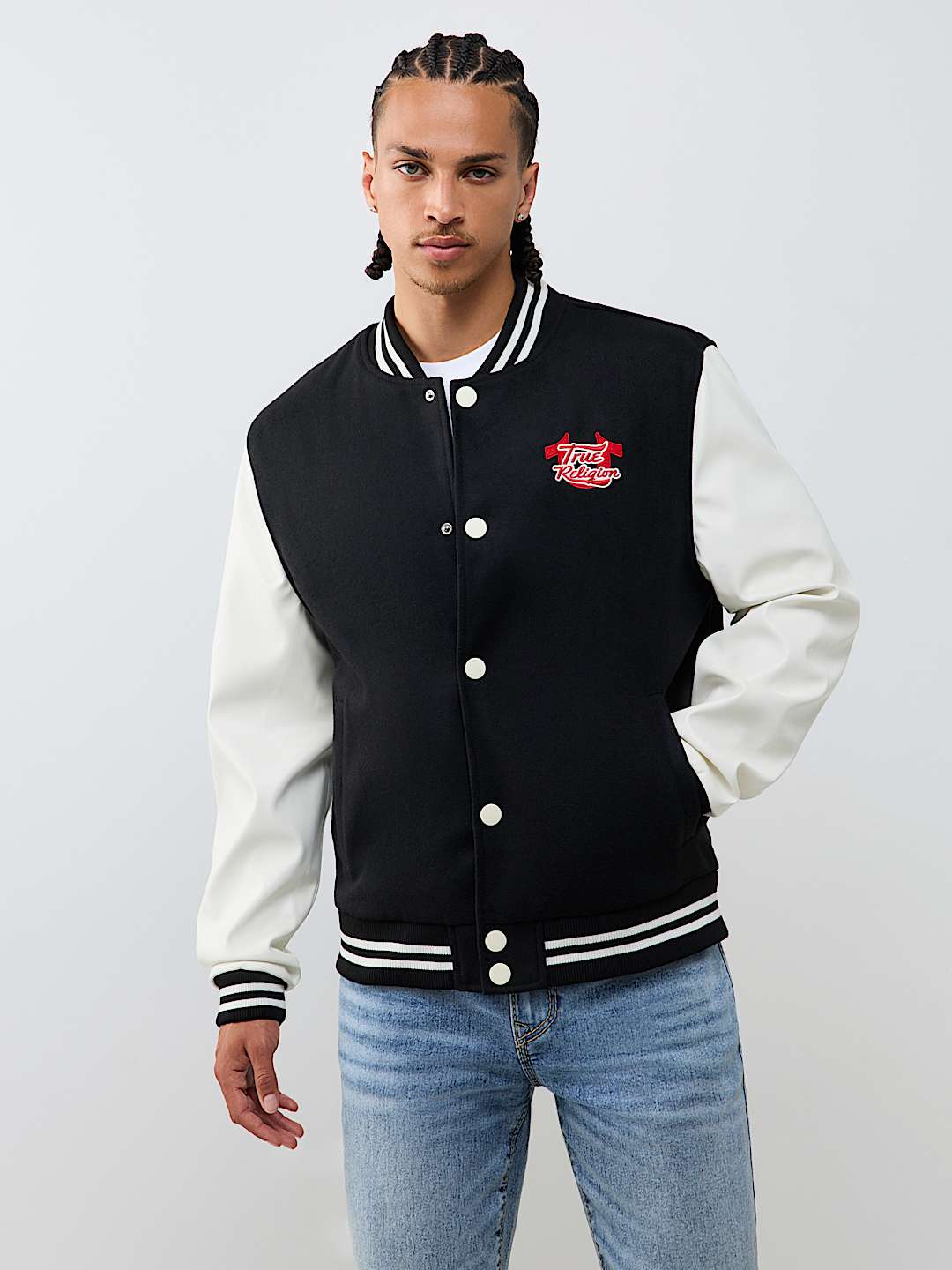 HORSESHOE WOOL VARSITY JACKET