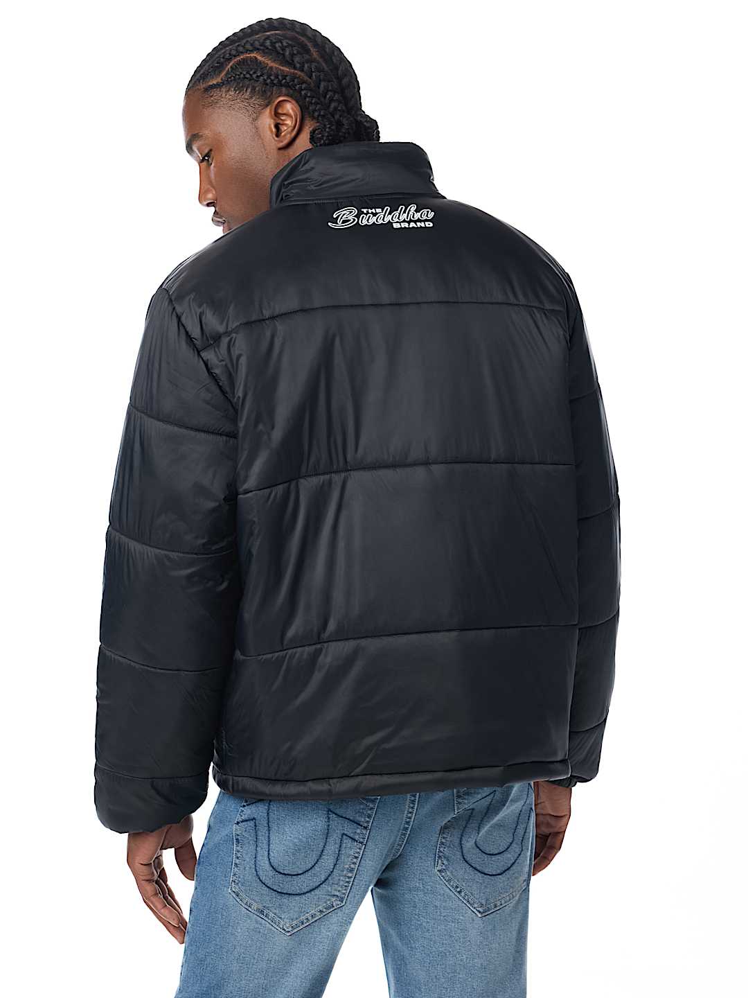 TRUE ALLOVER PRINT LINED PUFFER JACKET