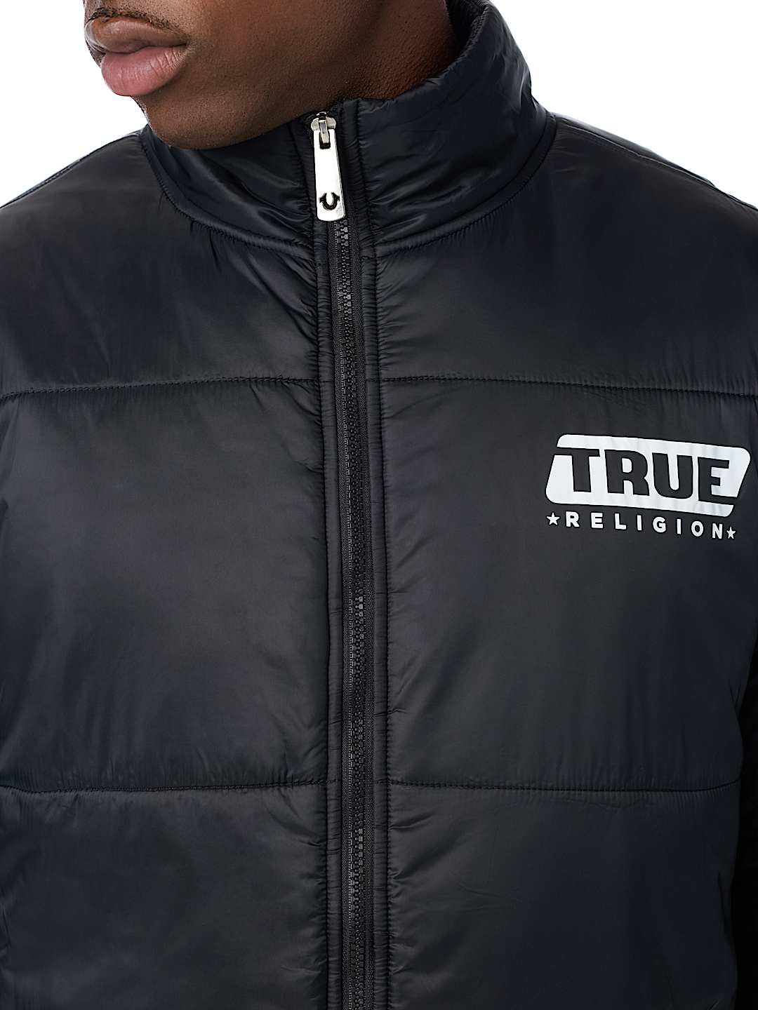 TRUE ALLOVER PRINT LINED PUFFER JACKET