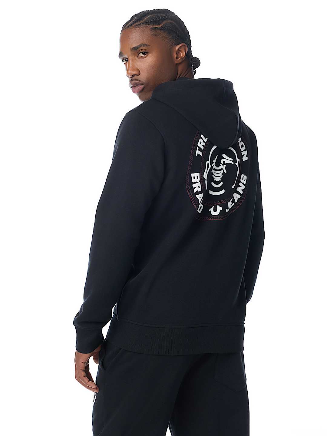 TRUE PUFF-PRINT ZIP HOODIE