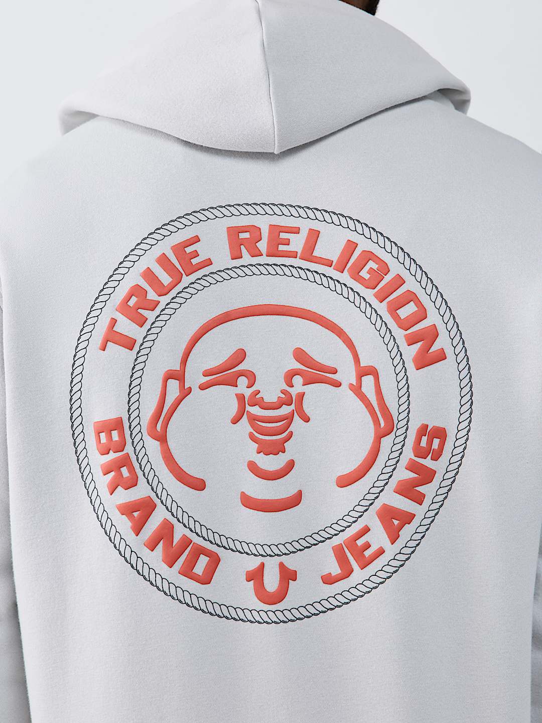 TRUE PUFF-PRINT ZIP HOODIE
