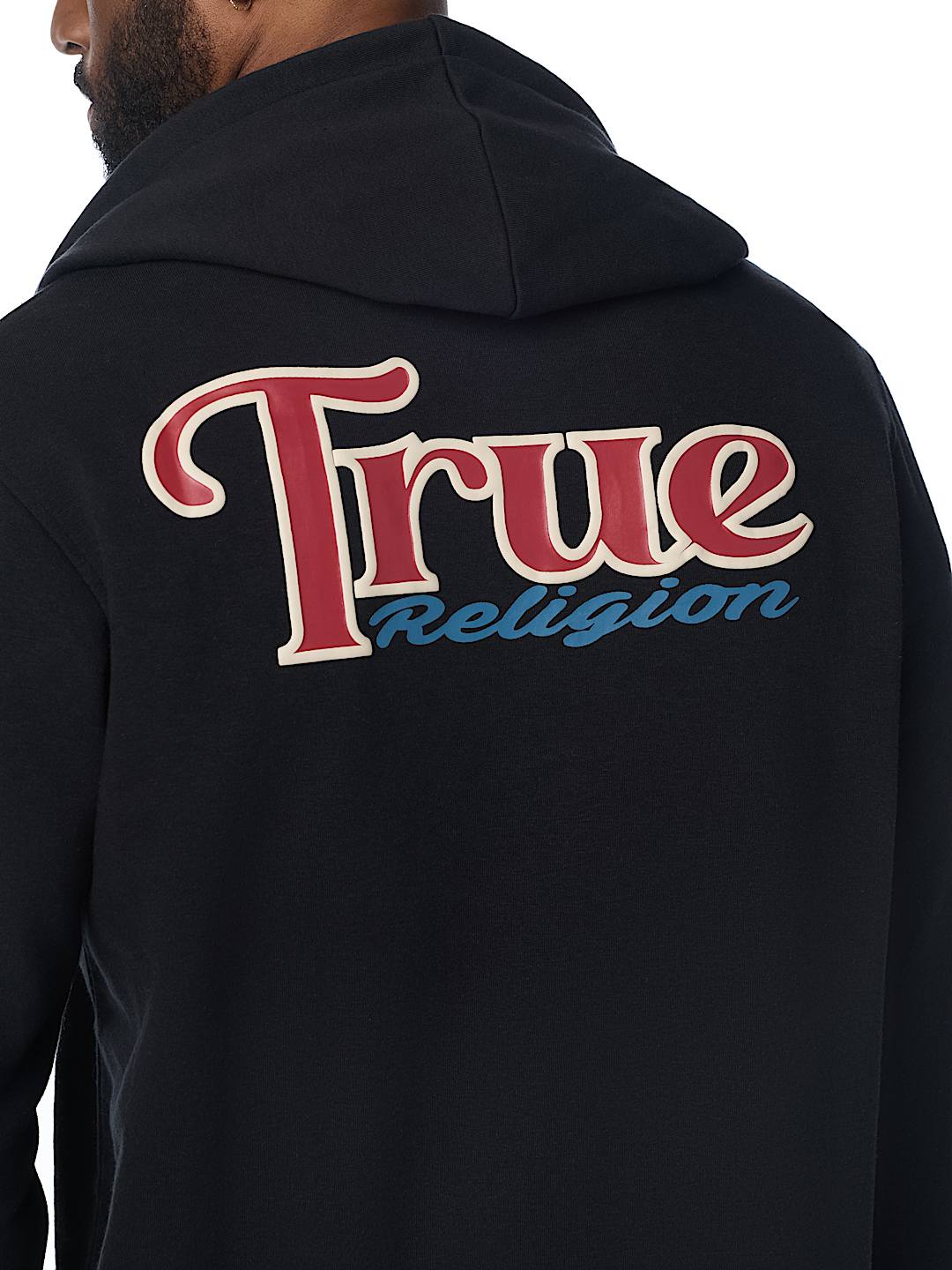 MULTI-LOGO ZIP HOODIE