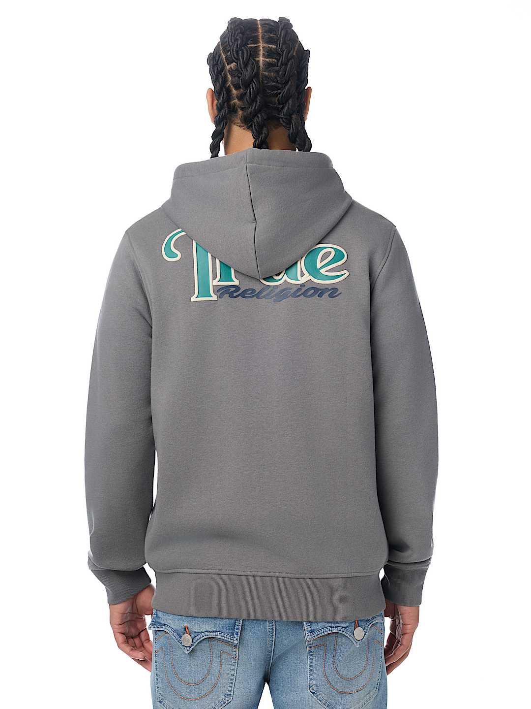 MULTI-LOGO ZIP HOODIE