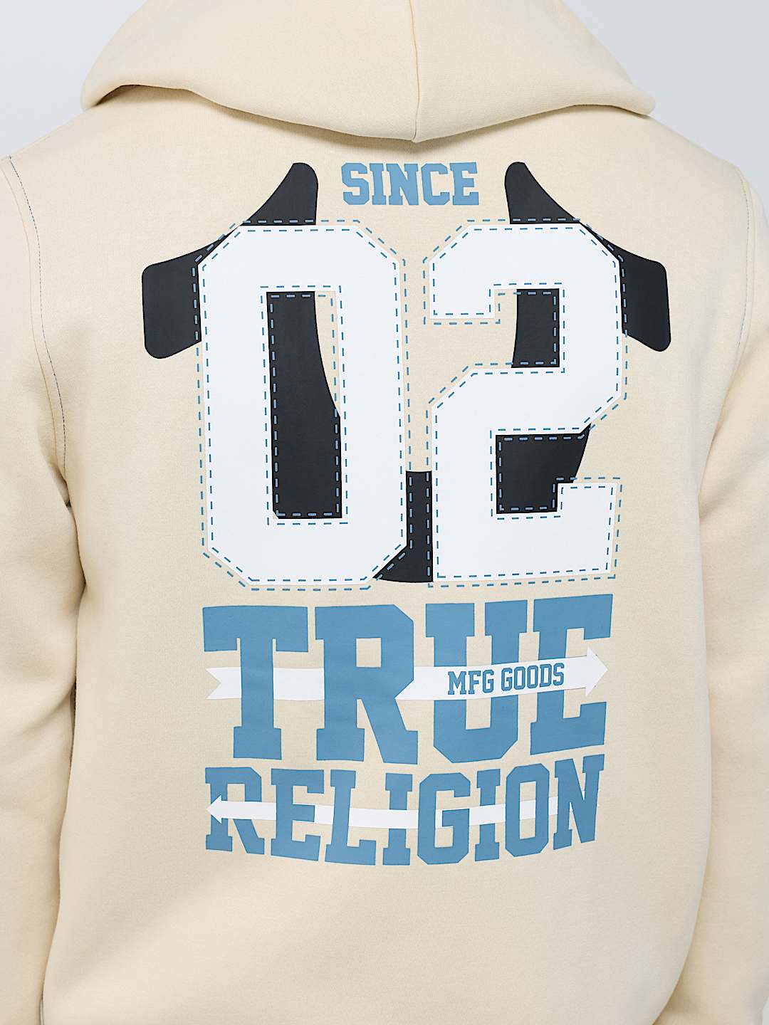 CONTRAST MFG ZIP HOODIE