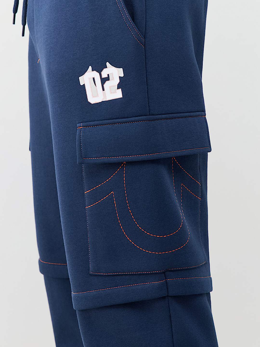 CONTRAST MFG CARGO SWEATPANT