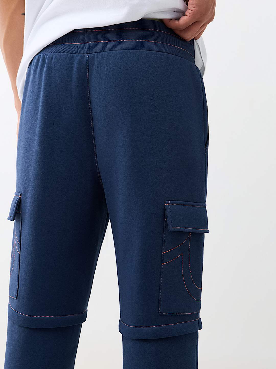 CONTRAST MFG CARGO SWEATPANT