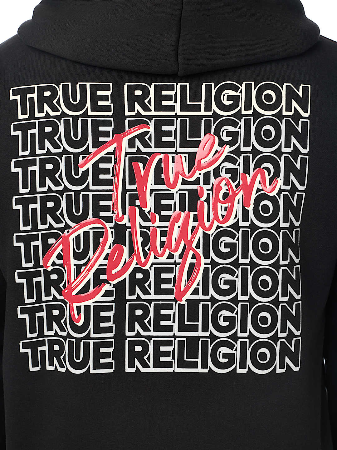TRUE CONTRAST ZIP HOODIE