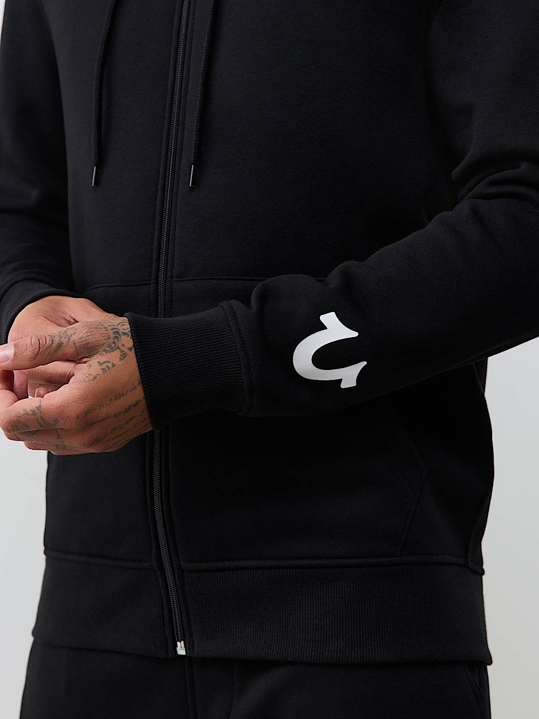 WORLD TOUR RHINESTONE ZIP HOODIE