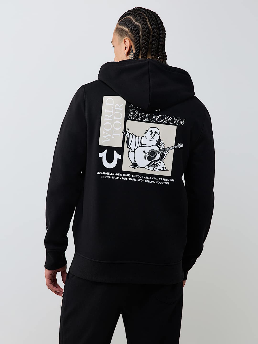 WORLD TOUR RHINESTONE ZIP HOODIE