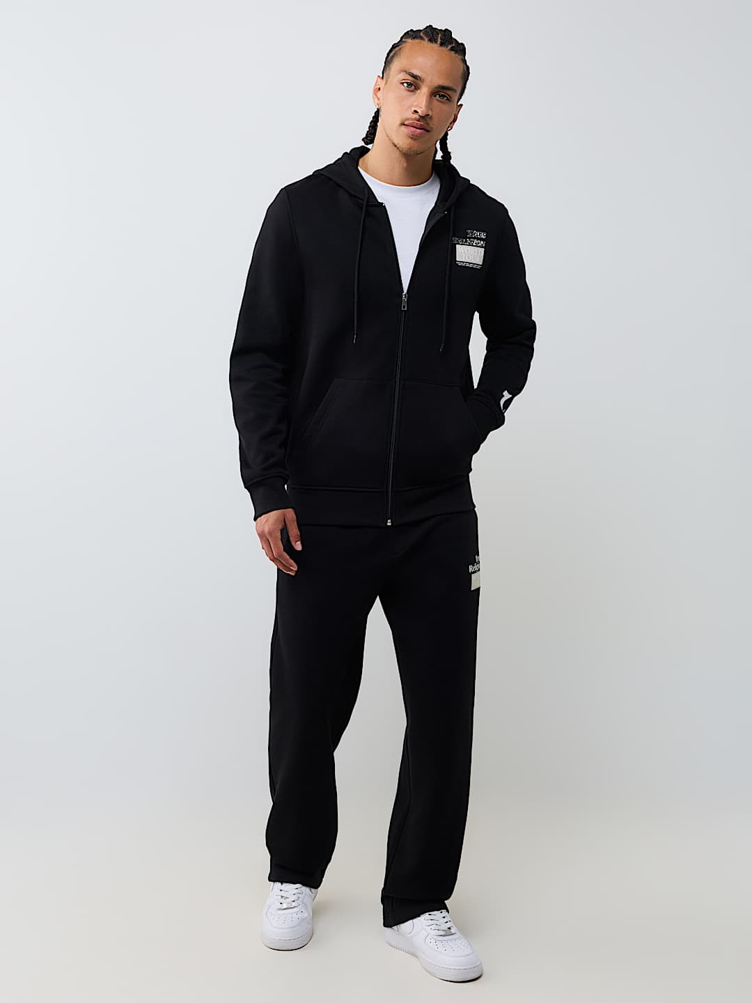 WORLD TOUR RHINESTONE ZIP HOODIE