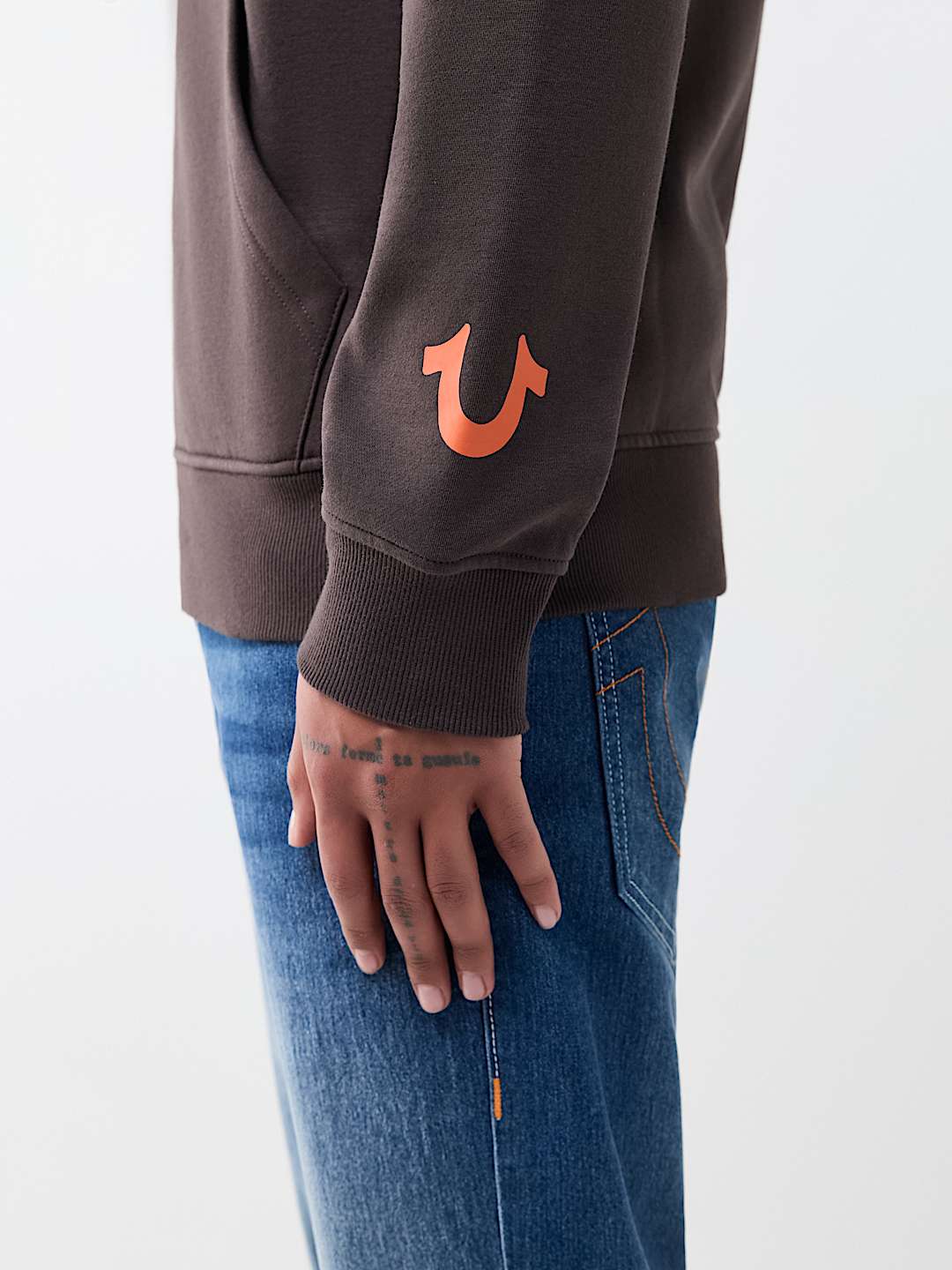 WORLD TOUR RHINESTONE ZIP HOODIE