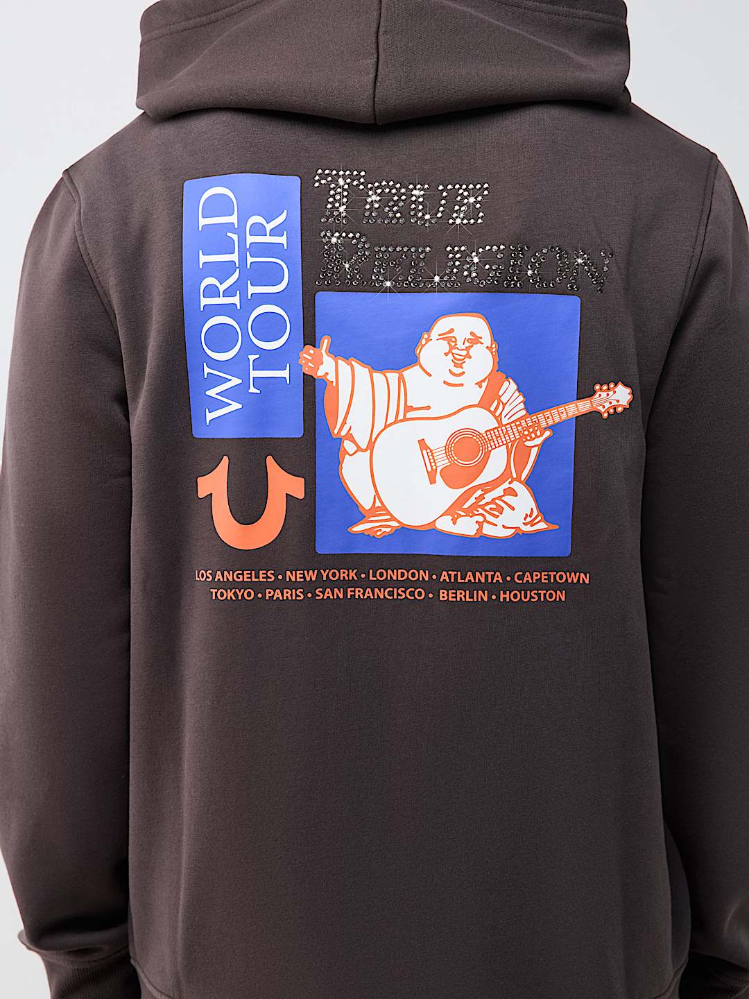 WORLD TOUR RHINESTONE ZIP HOODIE