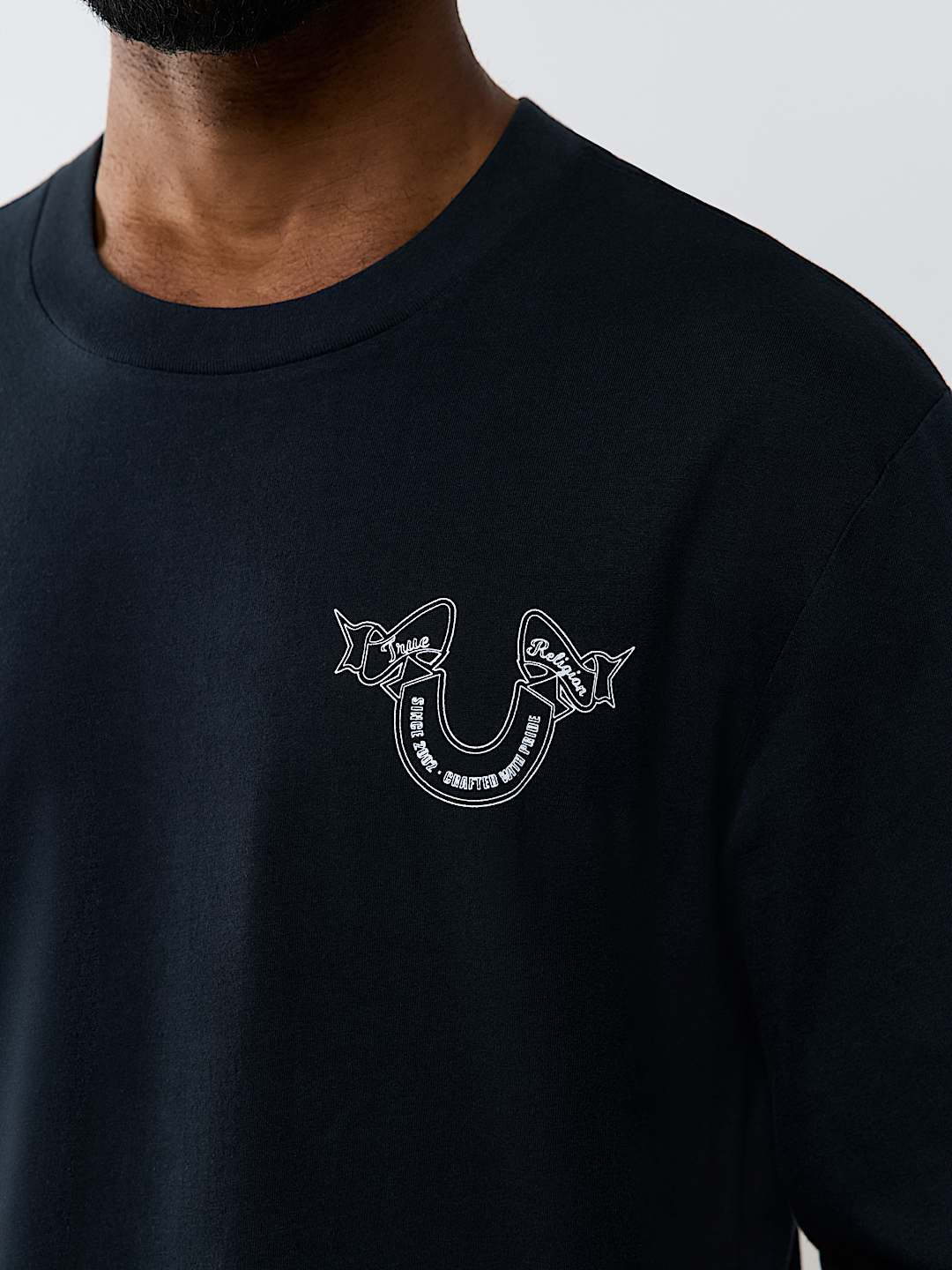MULTI-LOGO LONG SLEEVE TEE