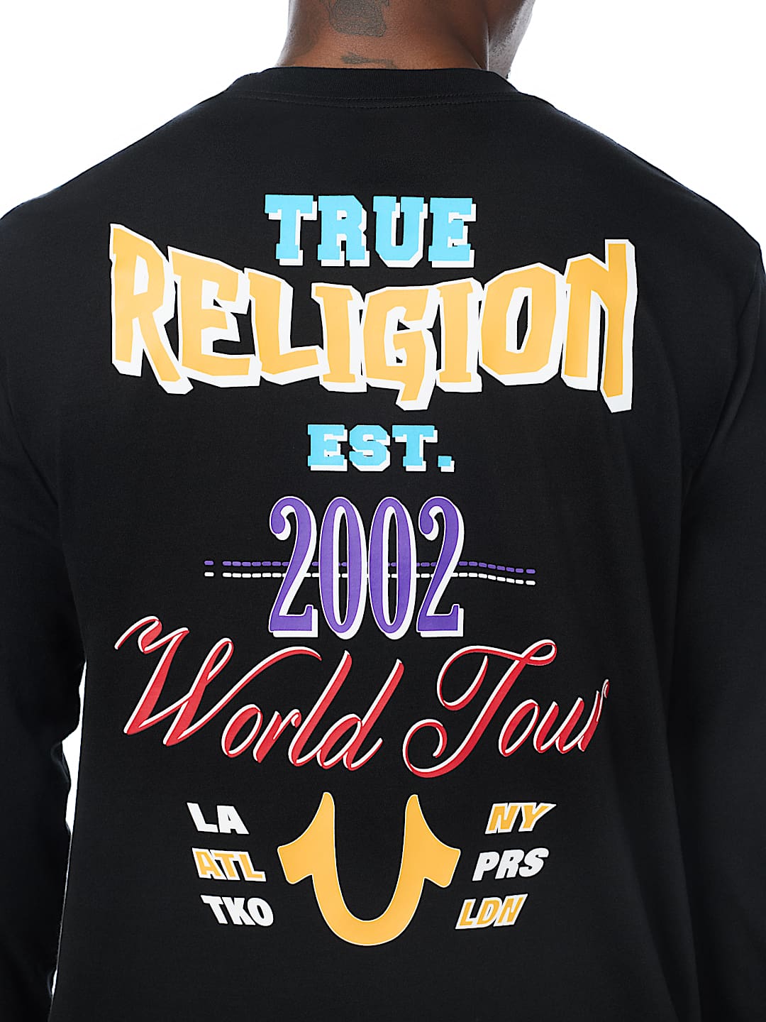 WORLD TOUR LONG SLEEVE CREWNECK TEE