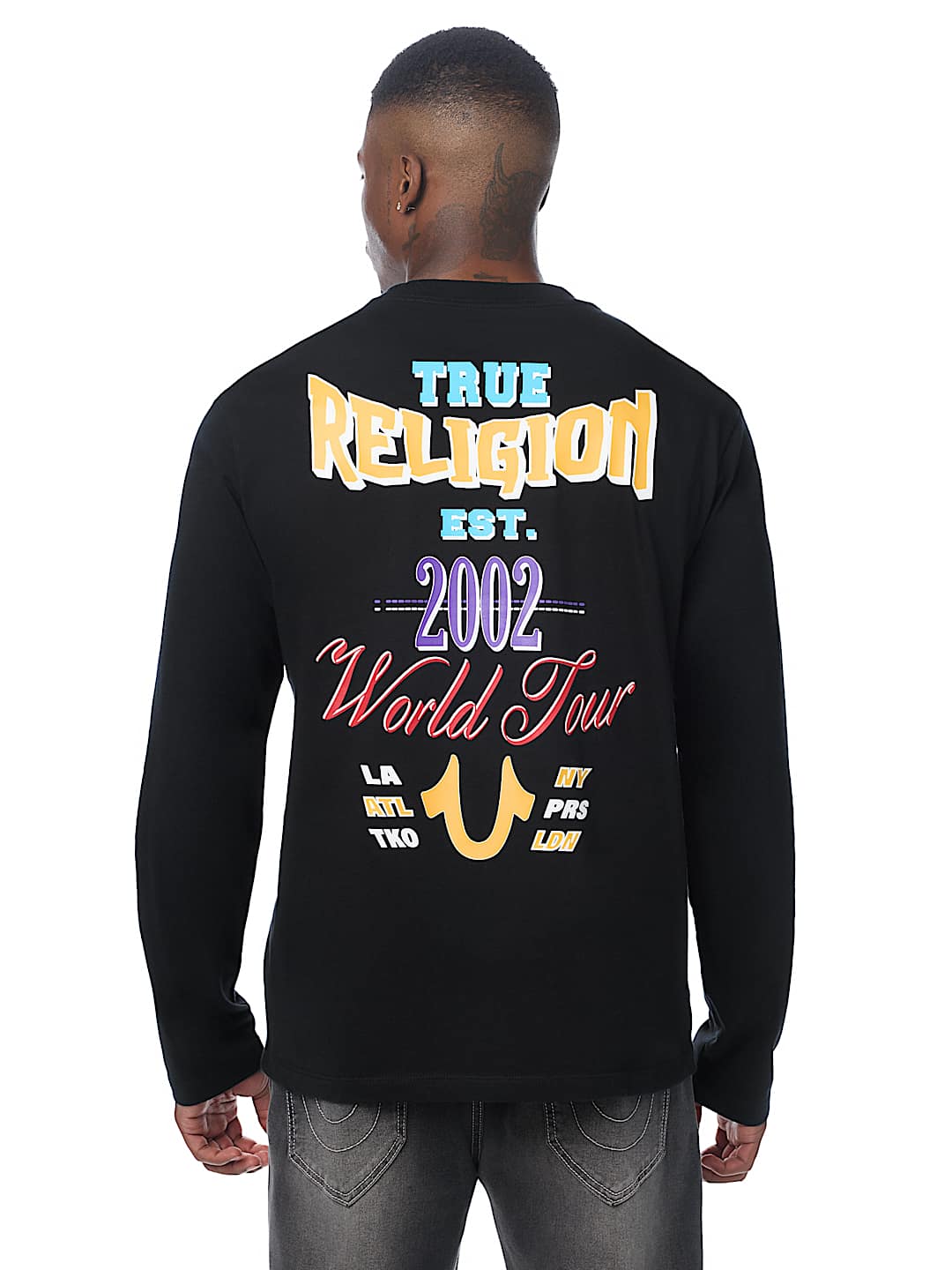 WORLD TOUR LONG SLEEVE CREWNECK TEE