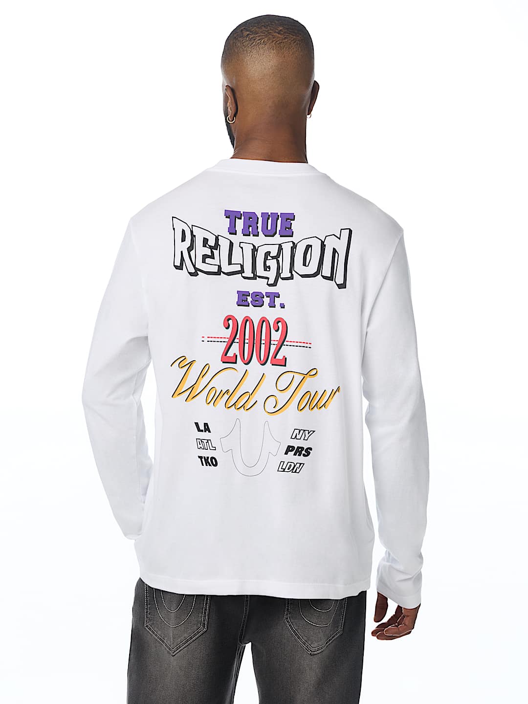 WORLD TOUR LONG SLEEVE CREWNECK TEE