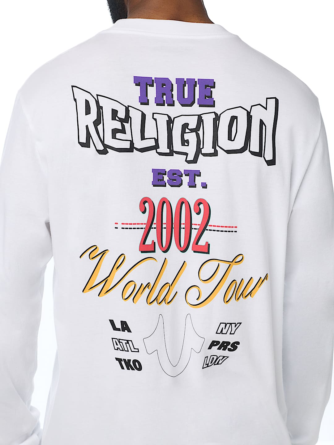 WORLD TOUR LONG SLEEVE CREWNECK TEE