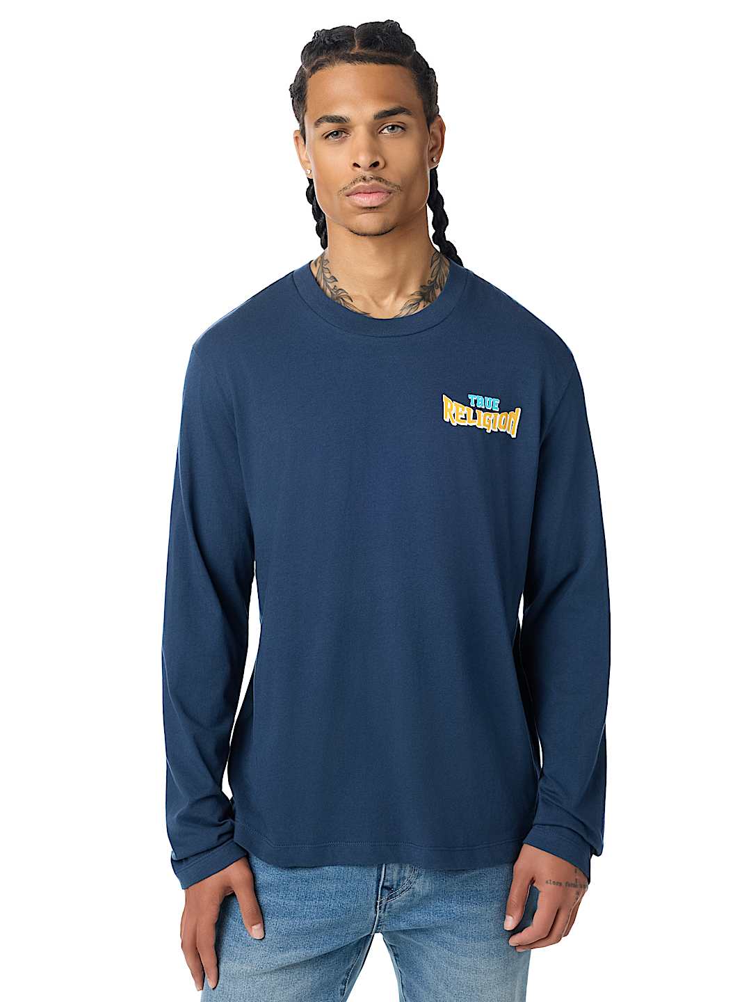 WORLD TOUR LONG SLEEVE CREWNECK TEE