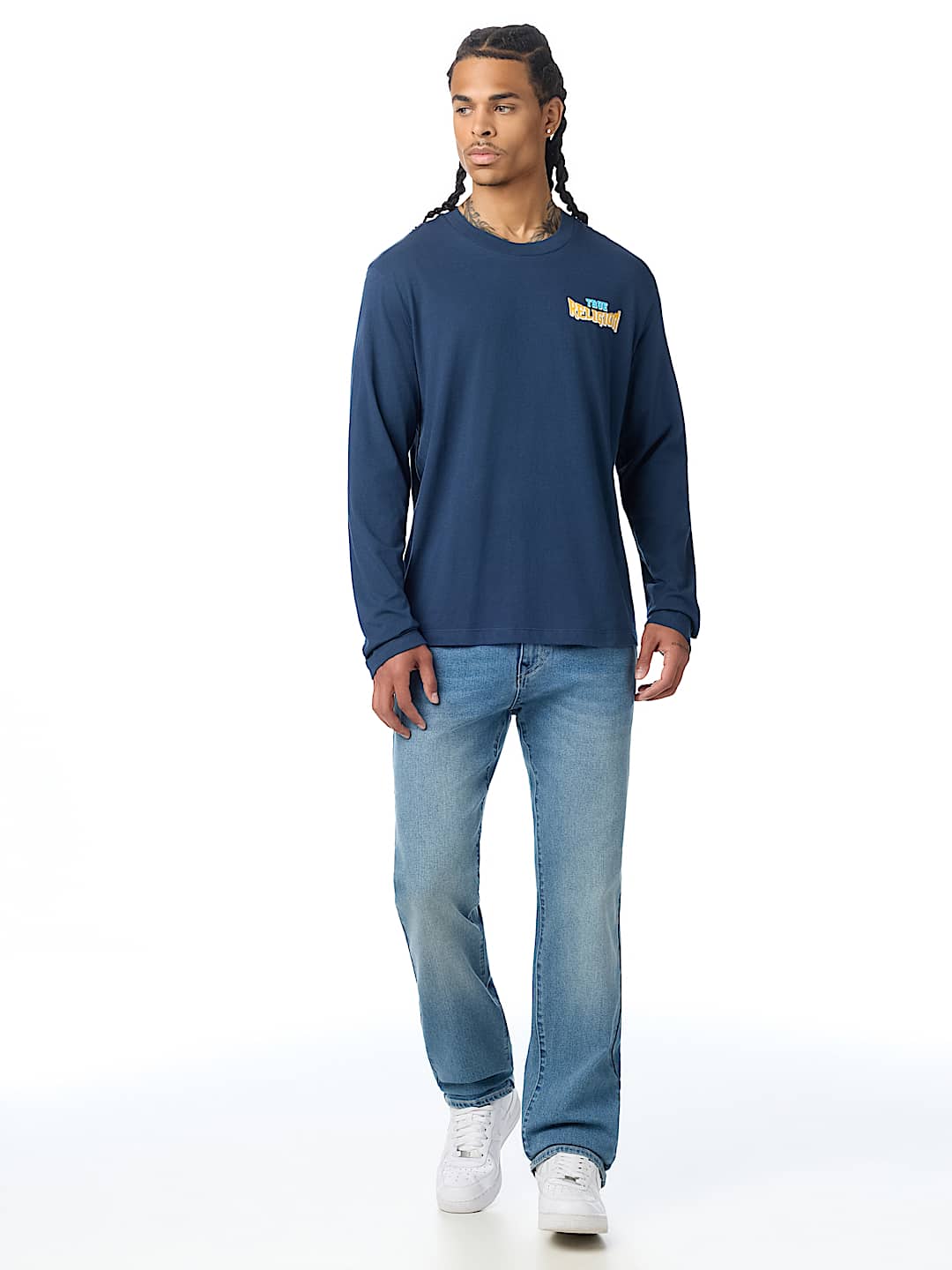 WORLD TOUR LONG SLEEVE CREWNECK TEE