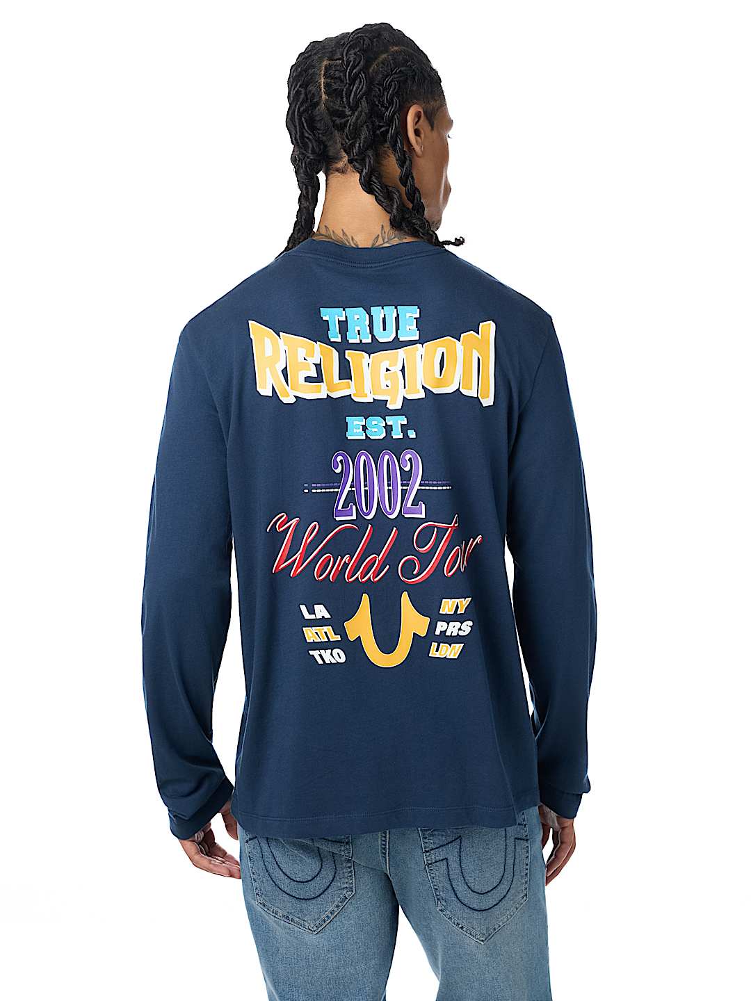 WORLD TOUR LONG SLEEVE CREWNECK TEE