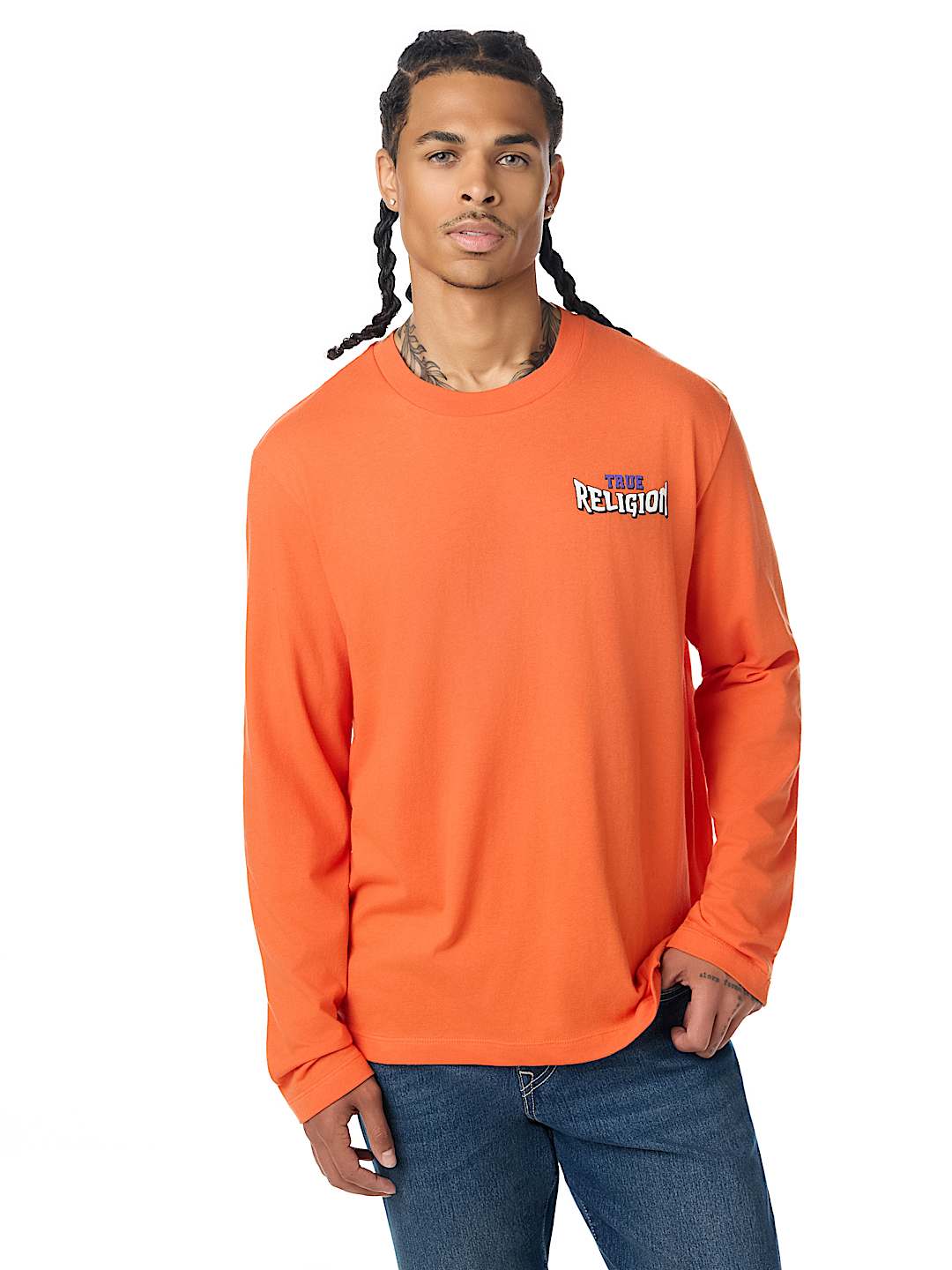 WORLD TOUR LONG SLEEVE CREWNECK TEE