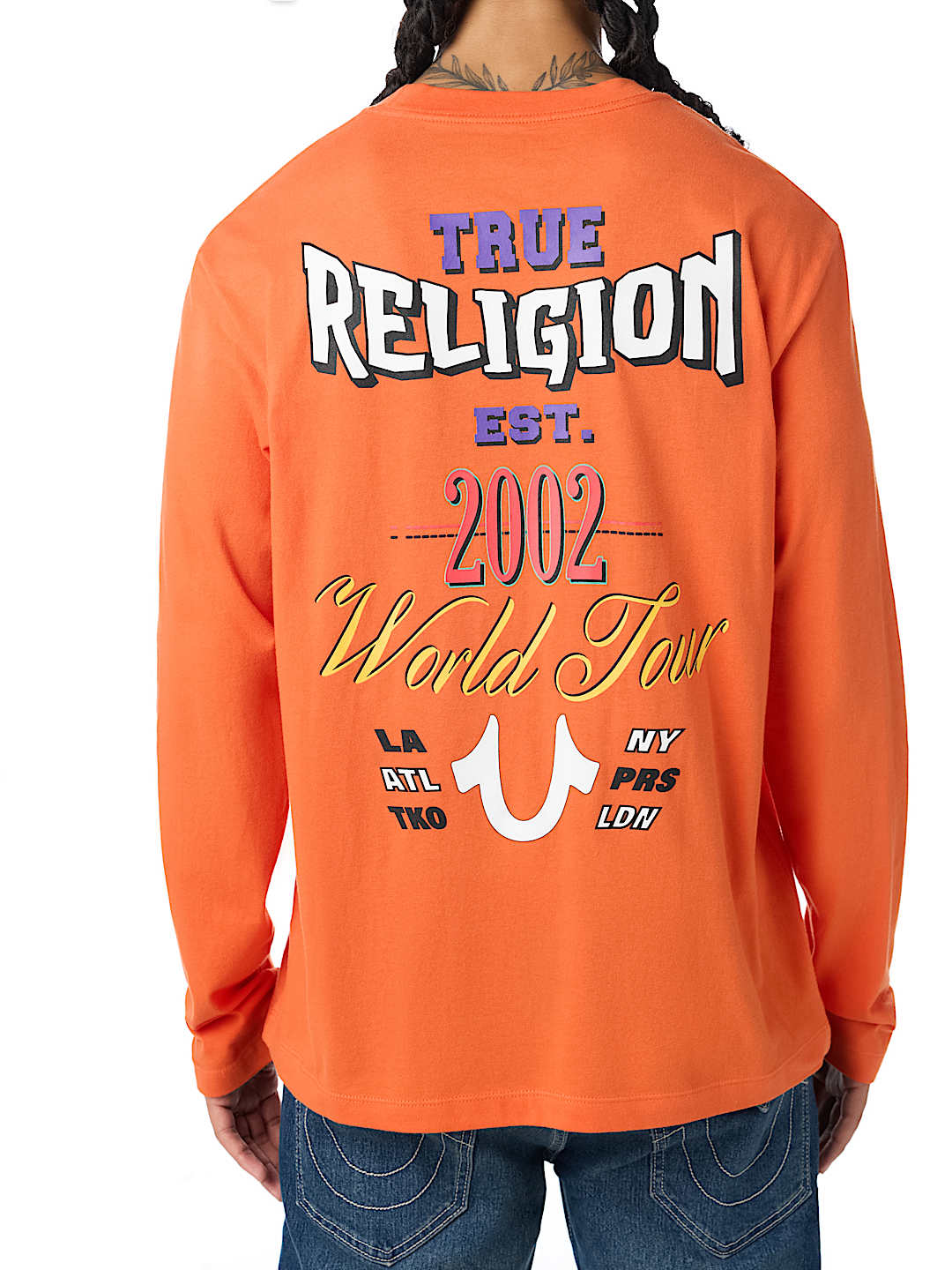 WORLD TOUR LONG SLEEVE CREWNECK TEE