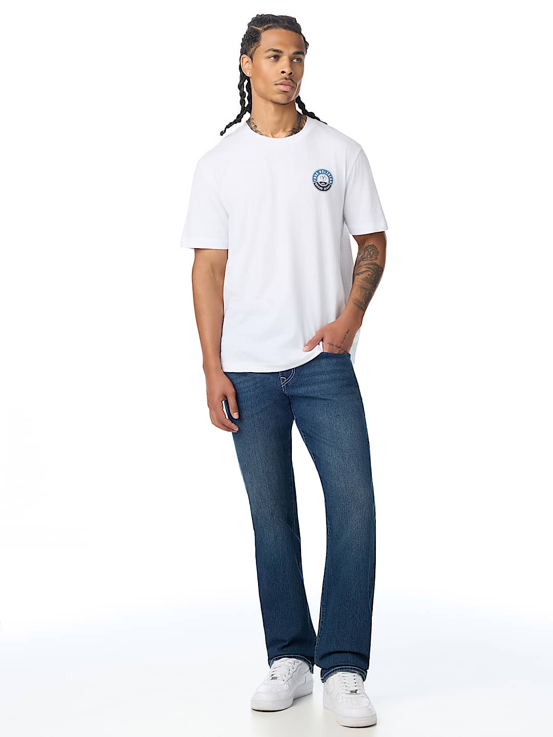 TRUE BADGE  TEE