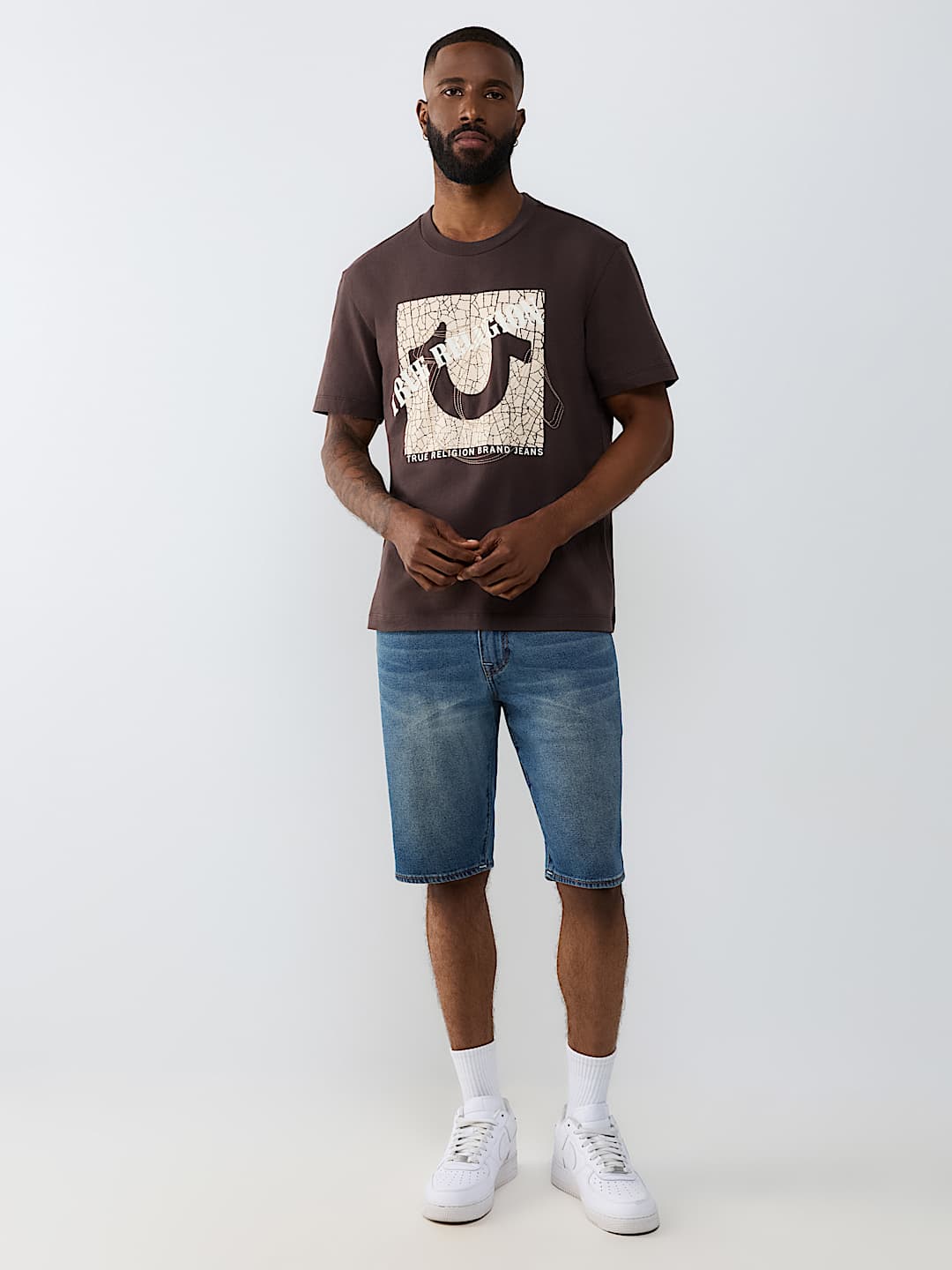TRUE HORSESHOE EMBROIDERED TEE