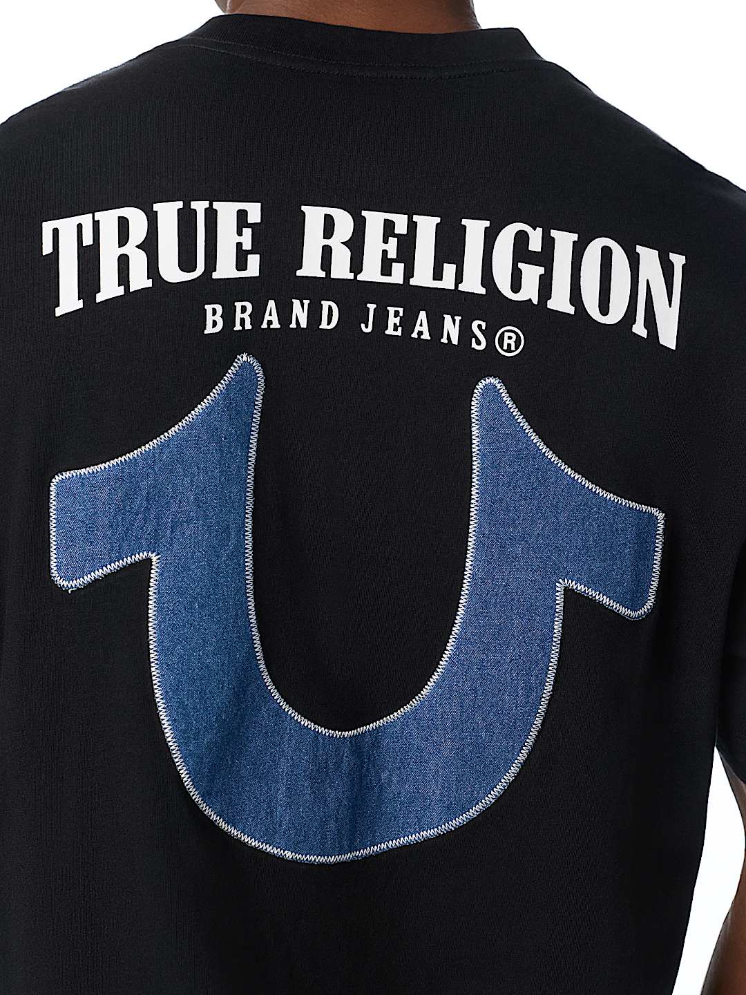 DENIM HORSESHOE TEE