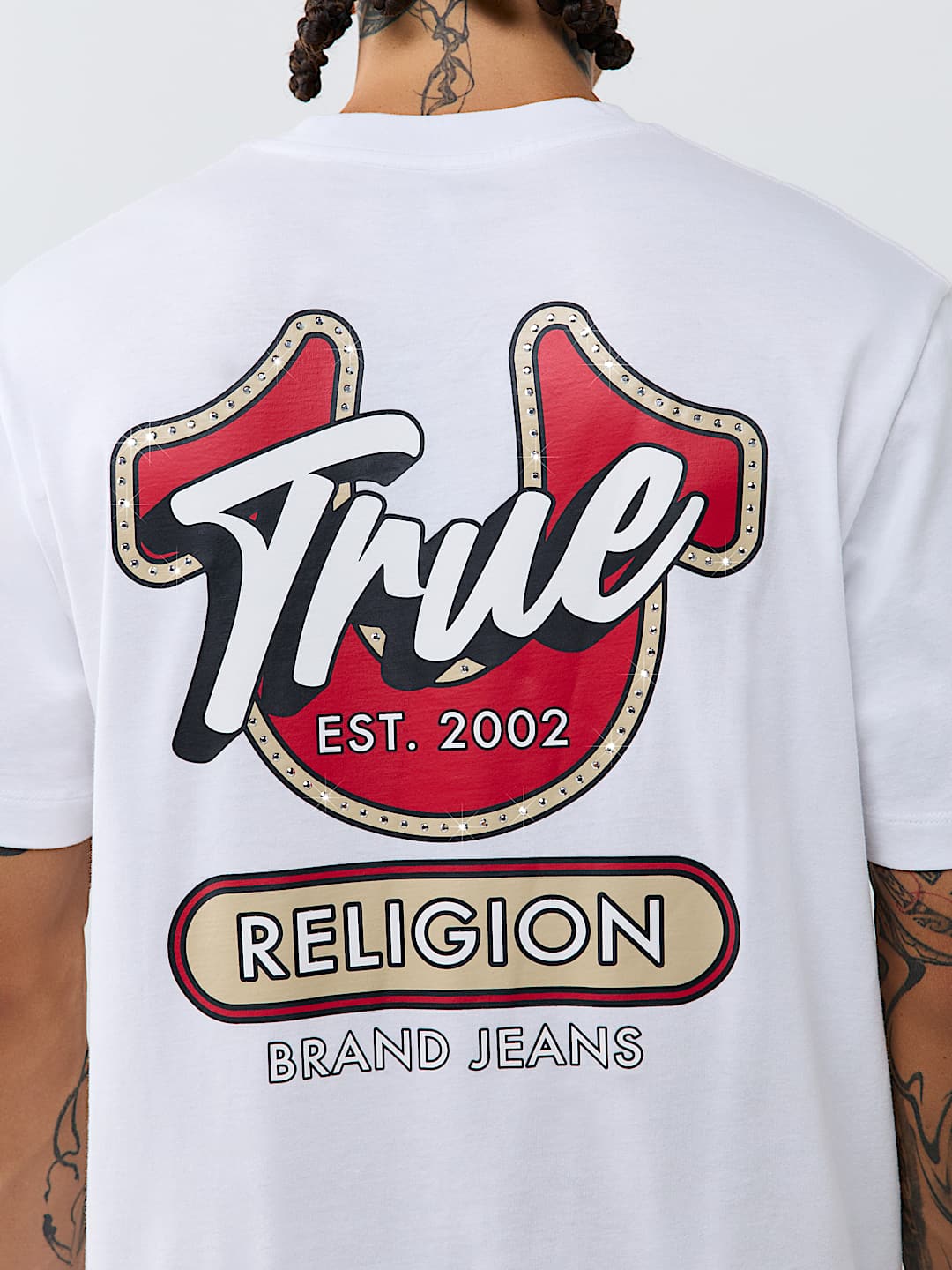 MARQUEE HORSESHOE TEE