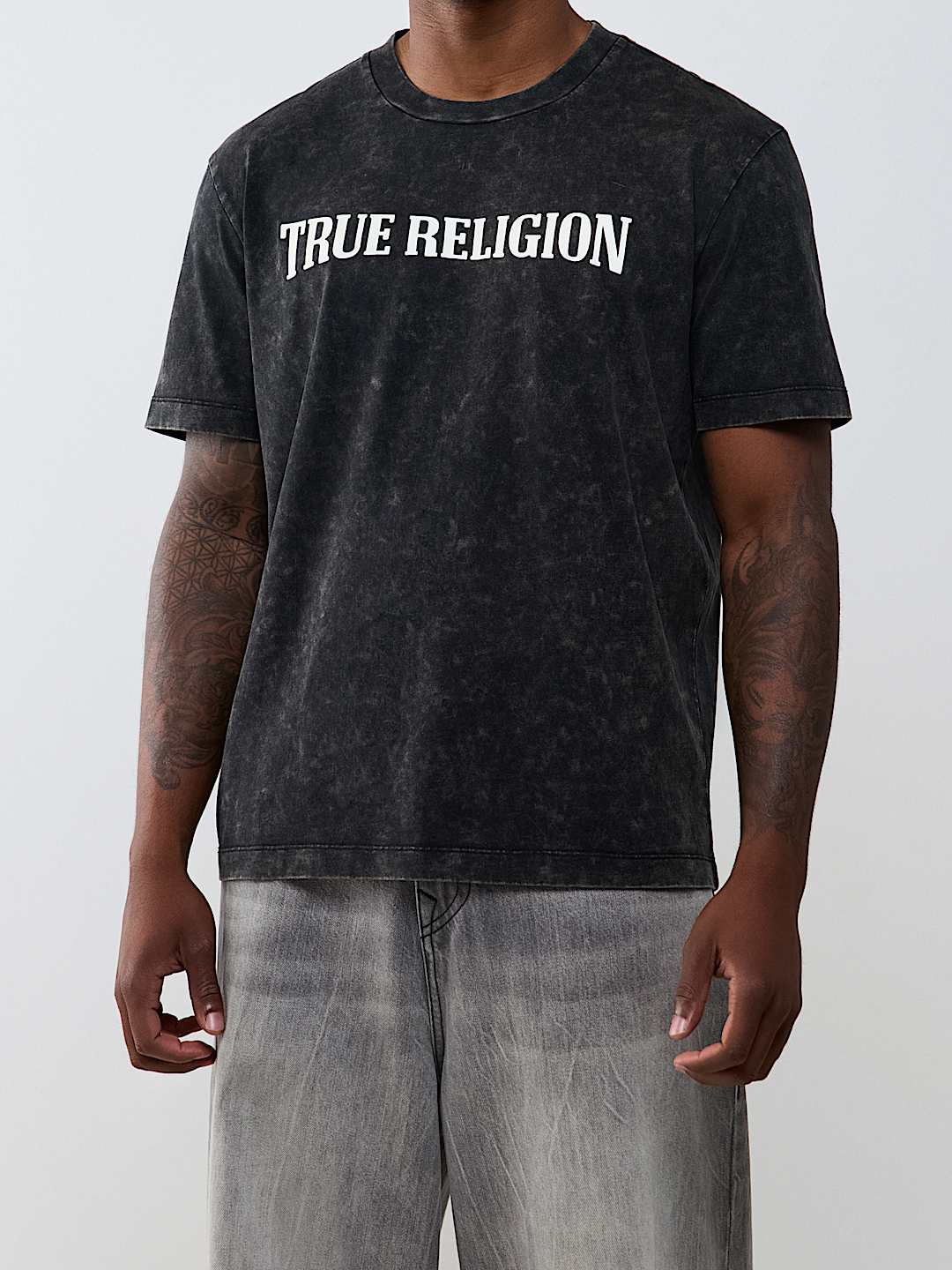WASHED HORSESHOE TEE