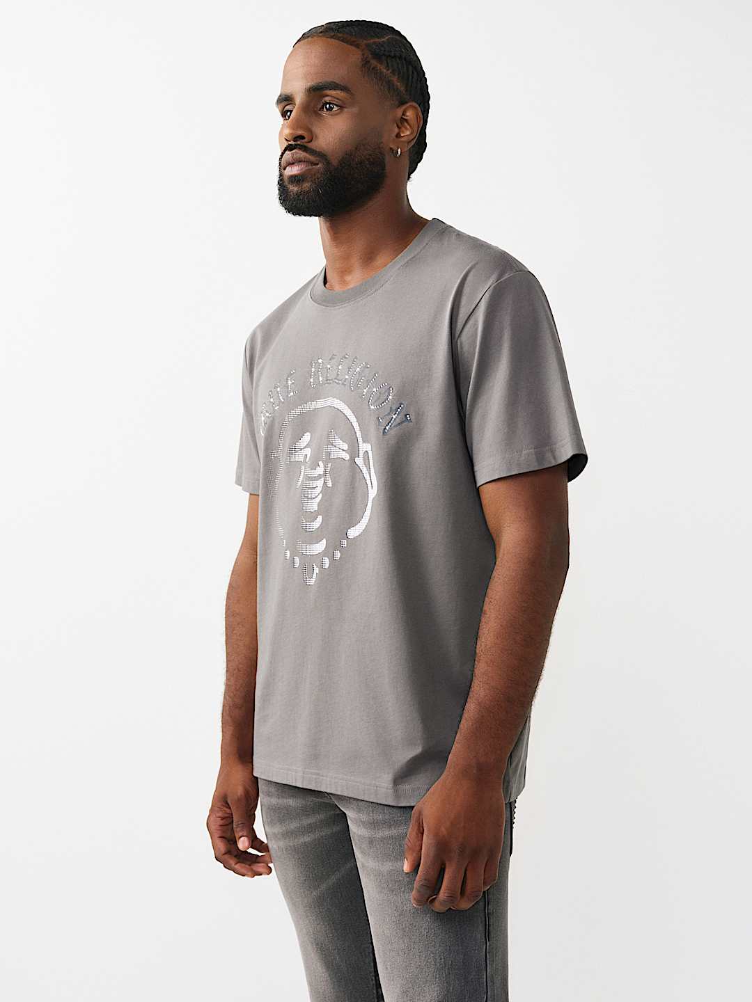 CAMISETA CON BUDDHA Y TACHAS, image 3