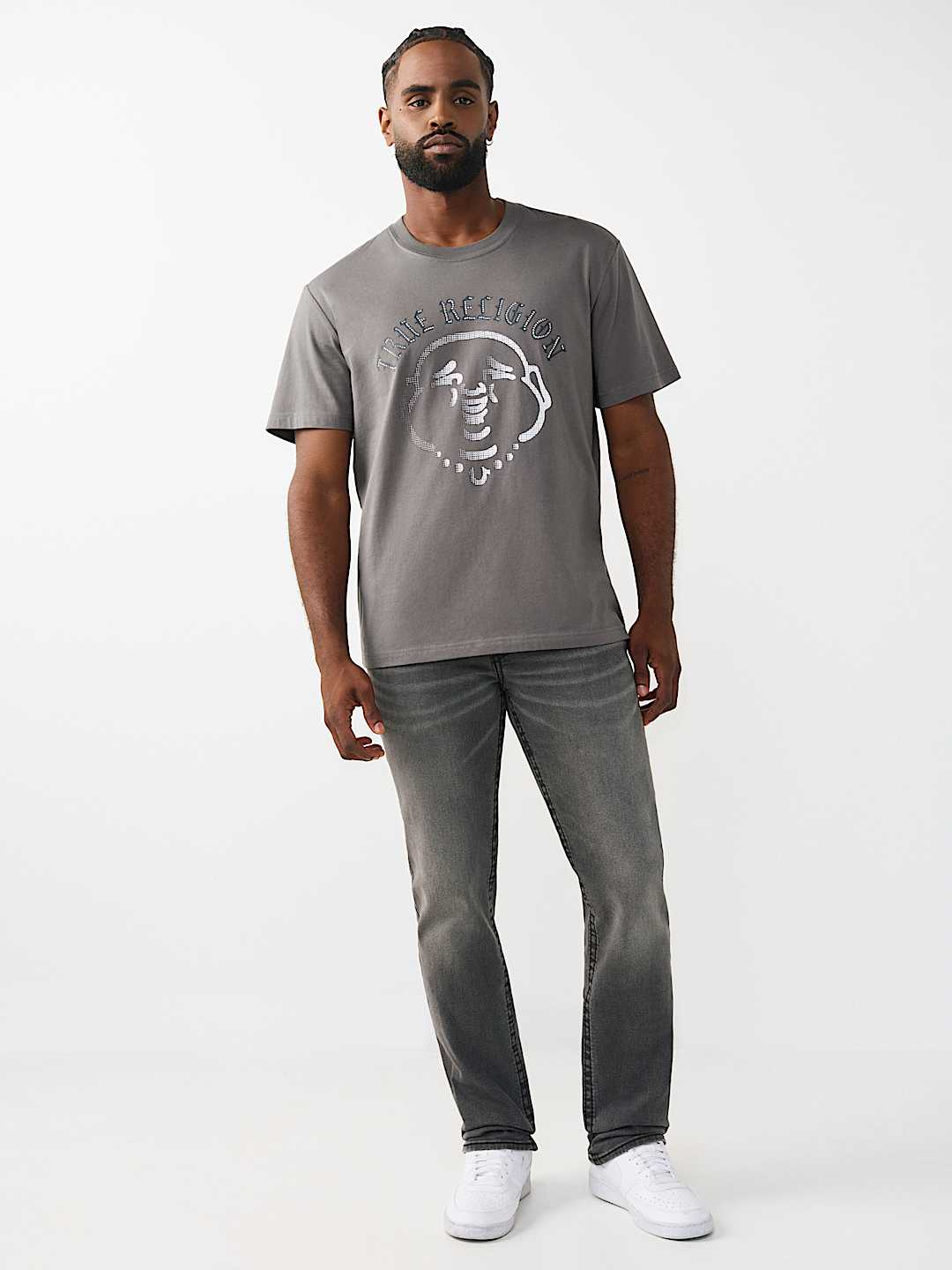 CAMISETA CON BUDDHA Y TACHAS, image 5