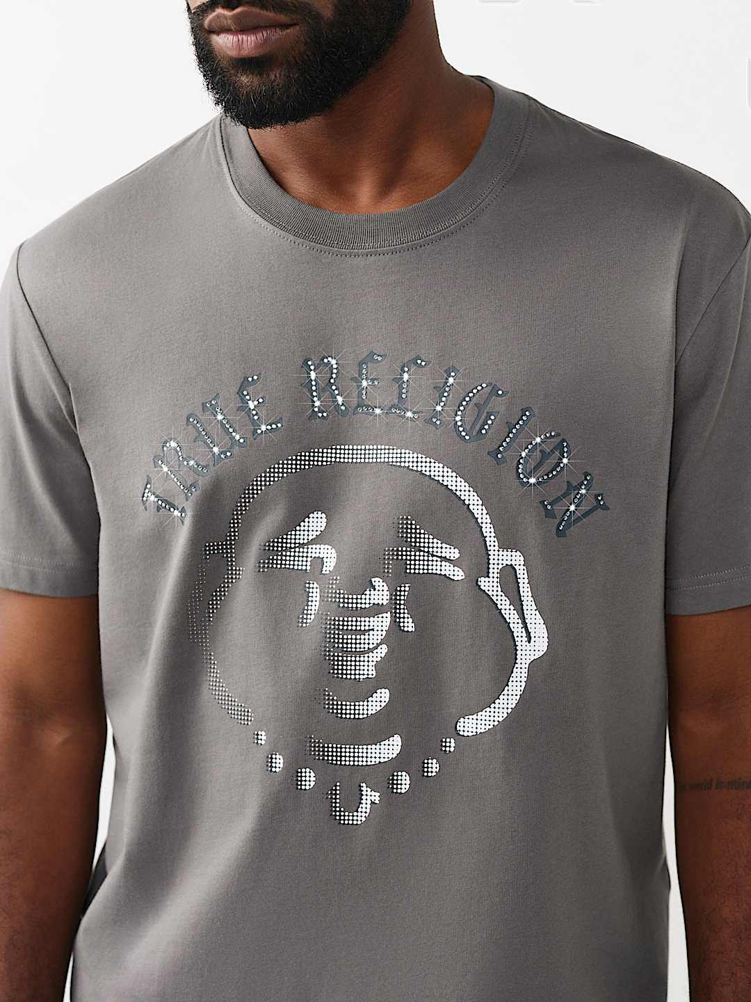 CAMISETA CON BUDDHA Y TACHAS, image 1