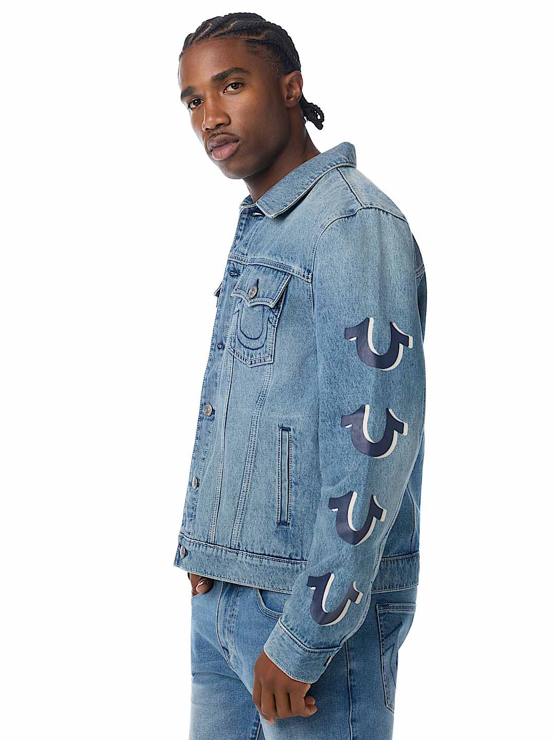 JESSE HORSESHOE PRINT JACKET