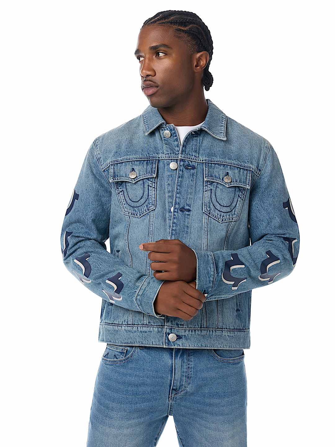 JESSE HORSESHOE PRINT JACKET