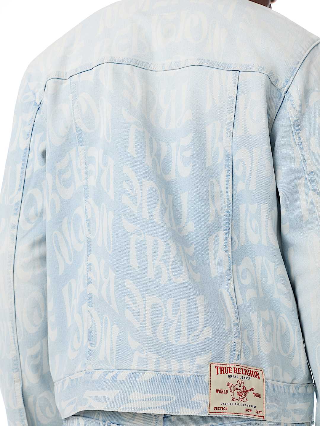 JESSE ALLOVER PRINT TRUCKER JACKET