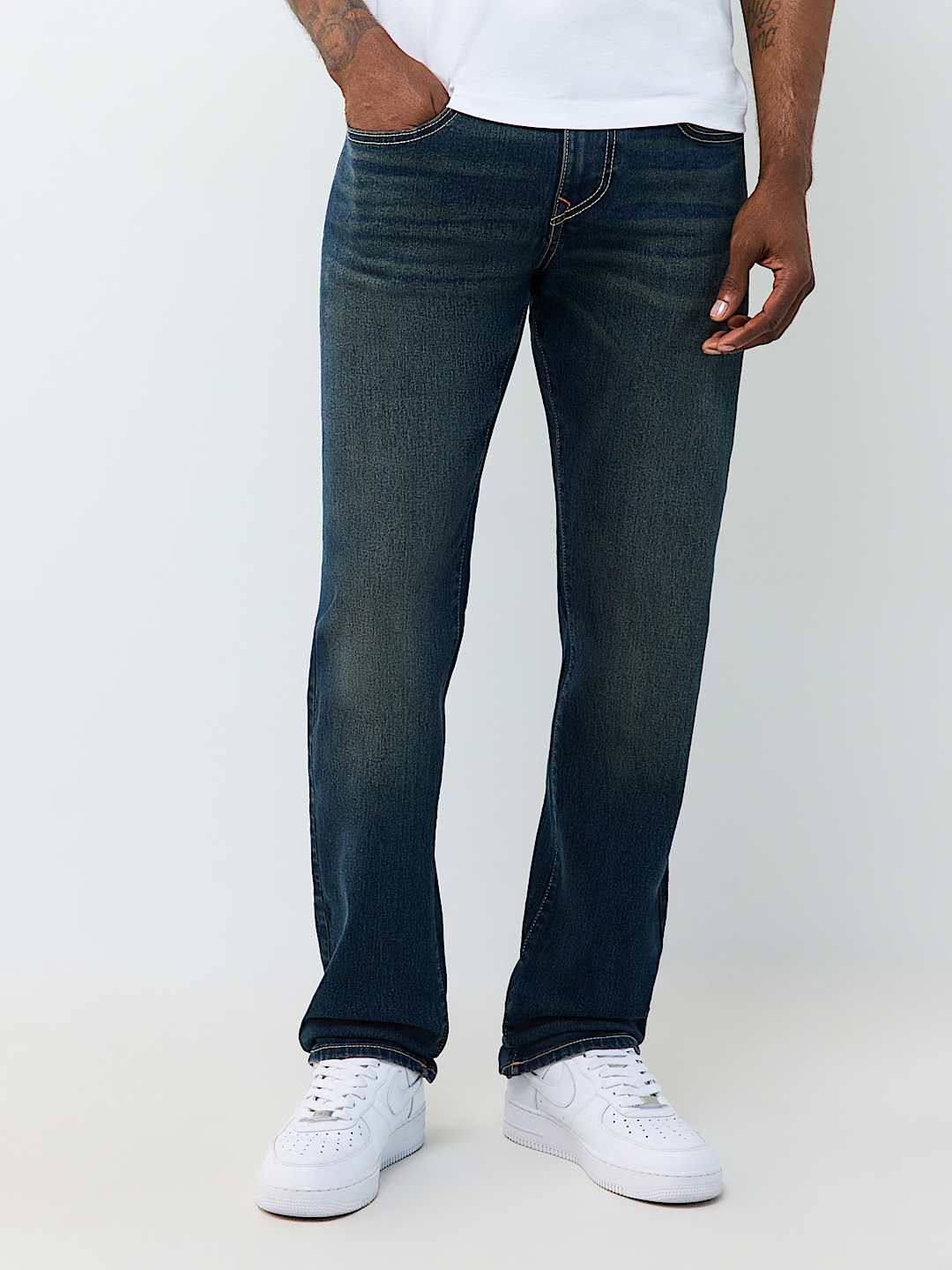 RICKY LADDER STITCH STRAIGHT JEAN