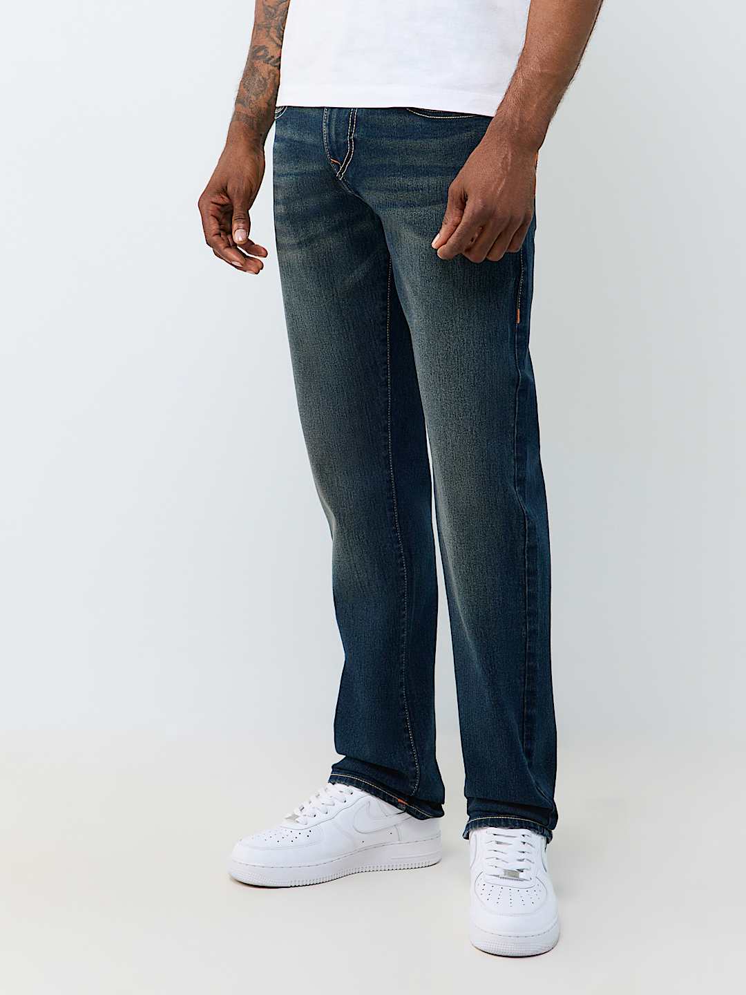 RICKY LADDER STITCH STRAIGHT JEAN