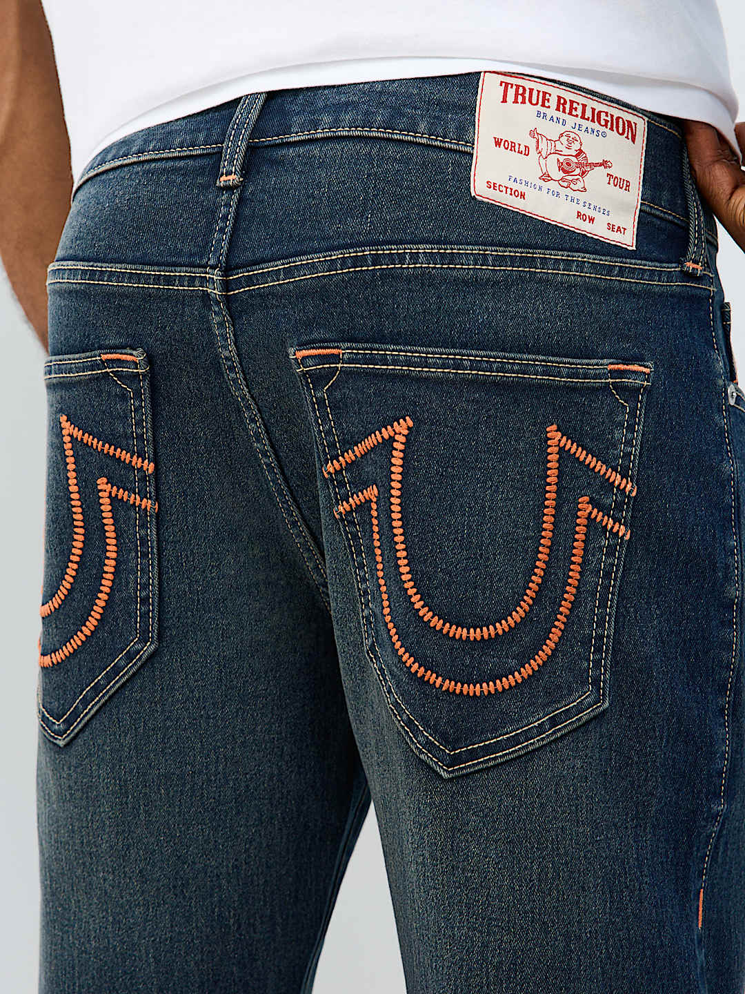 RICKY LADDER STITCH STRAIGHT JEAN