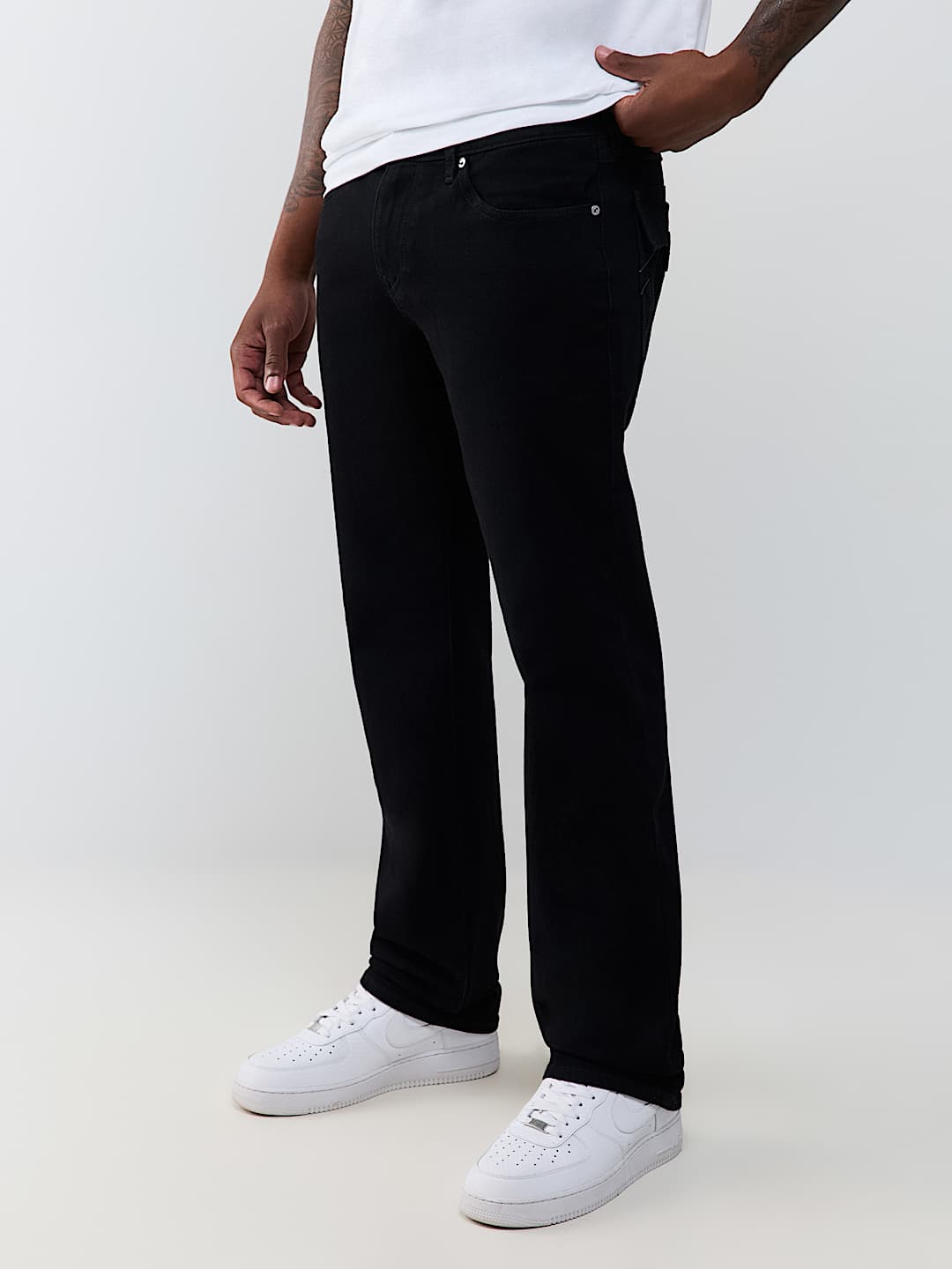 RICKY LUREX FLAP STRAIGHT JEAN