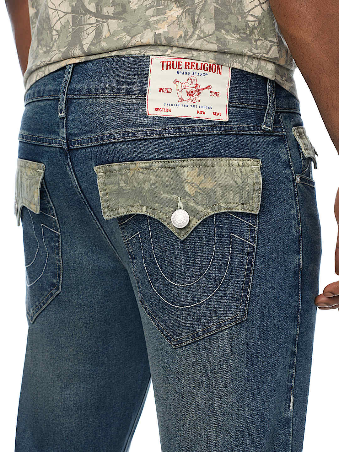 RICKY CAMO FLAP STRAIGHT JEAN