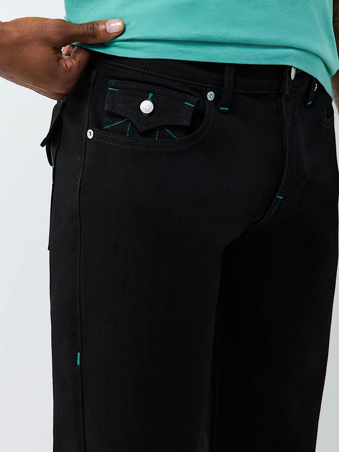 RICKY FLAP STRAIGHT JEAN
