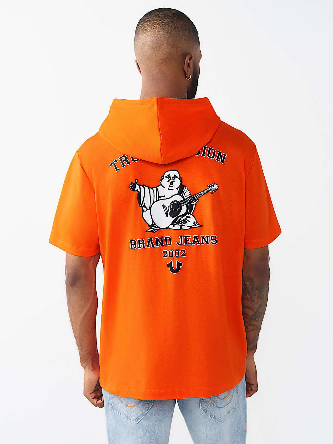 CAMISETA CON CAPUCHA Y BUDDHA, image 2