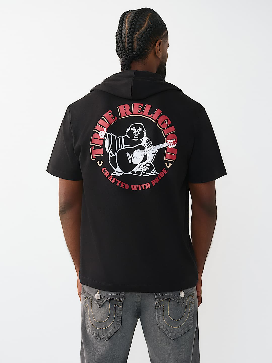 CIRCULAR HOODED TEE, image 5